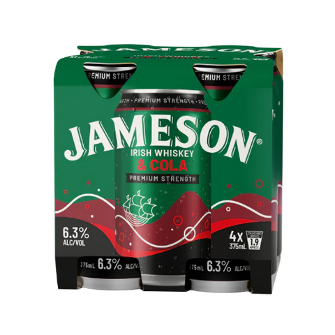 Jameson Raw Cola 6.3% 375ml