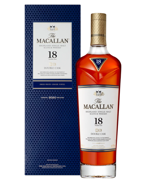 The Macallan 18 Year Old Double Cask Single Malt Scotch Whisky 700ml