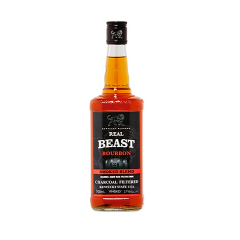 Real Beast Blended Bourbon Whiskey 700ml